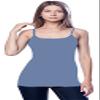 4 Pack Active Basic Women's Basic Tank Top (1X-Wh/Dk Pnk/Dnm Blu/Chcl) view 3