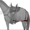 CHALLENGER Horse USA Leather Padded Mule Breeching Working Tack Comfort Balance 976H705 view 2