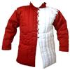 Medieval Thick Padded design Gambeson Red With White ABS (Red With White, 49) view 2