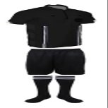 New! 2018 Pro Soccer Referee Package (3 Piece) (Black, Adult Medium)