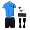 New! 2018 Pro Soccer Referee Package (7 Piece) (Blue, Adult Large) view 1
