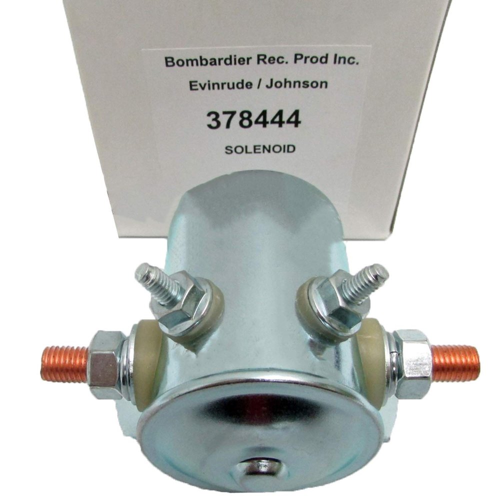 Johnson Evinrude OMC New OEM Outboard Starter Solenoid, 0378444