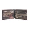 NCAA Georgia Tech Zep-Pro Mossy Oak Nylon and Leather Passcase Concho Wallet, Camouflage, One Size view 2