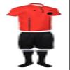 New! 2018 Pro Soccer Referee Package (3 Piece) (Red, Youth Large) view 1