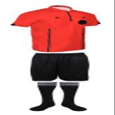 New! 2018 Pro Soccer Referee Package (3 Piece) (Red, Adult Medium)