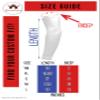 Sports Farm PAIR Compression Elbow Arm Sleeves (ADULT MEDIUM, BLACK) view 3