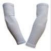 Sports Farm PAIR Compression Elbow Arm Sleeves (YOUTH LARGE, WHITE) view 1