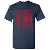 UGP Campus Apparel Straight Outta Nashville T Shirt - 2X-Large - Navy w/Red Print view 1