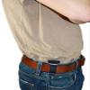 Barsony New Brown Leather Tuckable IWB Holster for KAHR CW9 CW40 Left view 3