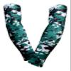 Sports Farm PAIR Compression Elbow Arm Sleeves (YOUTH LARGE, GREEN BLACK DIGI CAMO) view 1