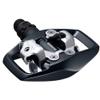 Shimano Cycling Spares Road SPD pded500 Pedals, Multicolor, One Size, Black view 1
