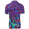 HUGS IDEA Novelty Men's Big & Tall Golf Pique Polos Shirt Short Sleeve Hip Hop Style T-Shirts Soft Athletic Sport Tee view 2