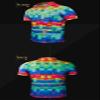 HUGS IDEA Novelty Men's Big & Tall Golf Pique Polos Shirt Short Sleeve Hip Hop Style T-Shirts Soft Athletic Sport Tee view 4