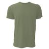 Canvas Unisex Jersey Crew Neck Short Sleeve T-Shirt (L, Heather Stone) view 1