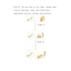 Simulated Pearl Clip Earrings No Pierced Charm Jewelry Gold Plated 8mm Pearl (8mm gold plated) view 4