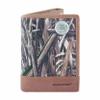 NCAA Georgia Bulldogs Zep-Pro Realtree Nylon and Leather Trifold Concho Wallet, Camouflage, One Size view 1
