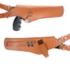 ALS454 Vertical Shoulder Holster Fits 357 Magnum 6 & Similar Revolvers RH Handmade! Free Extension for Big Body Size! (Brown) view 2