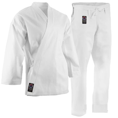Pro Force 8oz 100% Cotton Mediumweight Uniform - White - 2