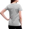 Spreadshirt Thelwell Rider Spring Cleaning Sweeping Horse Licensed Women's V-Neck T-Shirt, 2XL, Gray view 2