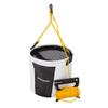 PRO Marine AEC050-24 EVA Hypermesh Inverted Bucket DX Round, 9.4 inches (24 cm), Random Color, Black and White view 1