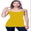 4 Pack Active Basic Women's Basic Tank Top (3X-Wh/Gld Mst/Spc Org/Fch) view 2
