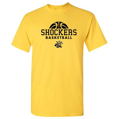 Wichita State Shockers Basketball Hype Mens T-Shirt - Medium - Daisy
