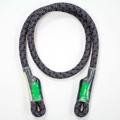 SherrillTree Bee Line Black 10mm x 34" G Spliced Eye & Eye Prusik Cord