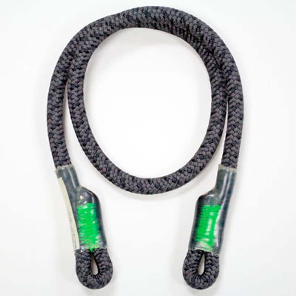 SherrillTree Bee Line Black 10mm x 34" G Spliced Eye & Eye Prusik Cord