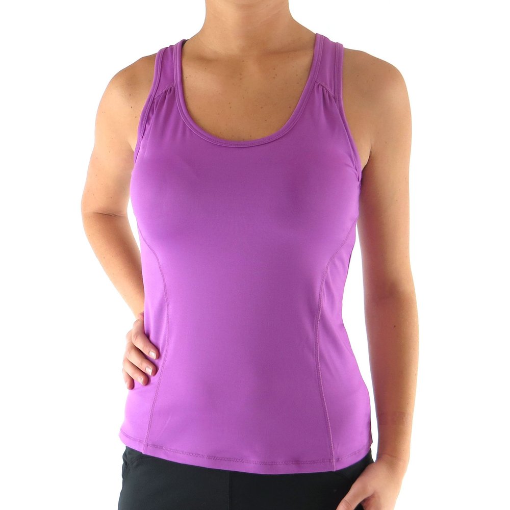 Alex + Abby Women's Essential Go-to Tank-Top X-Small Sugar Plum