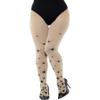 Opaque Tights with Spiders, Nude & Black view 1