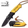 Elk Ridge Personalized Free Engraving - Quality Pocket Knife  (Yellow) view 2