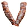 Sports Farm PAIR Compression Elbow Arm Sleeves (ADULT SMALL, ASSORTED BASEBALLS) view 1