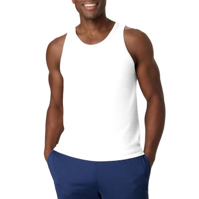 Hanes mens X-temp 2 Pack Tank Top Cami Shirt, White, 3X-Large US