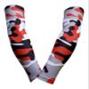 Sports Farm PAIR Compression Elbow Arm Sleeves (ADULT LARGE, RED BLACK GRAY WOODLAND CAMO) view 1