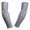 Sports Farm PAIR Compression Elbow Arm Sleeves (ADULT MEDIUM, GRAY) view 1