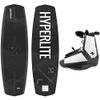 Hyperlite New Wakeboard Destroyer with Destroyer Wakeboard Bindings Fits Boot Sizes 8-14! (139 cm)