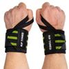 Rip Toned Wrist Wraps for Weightlifting  USPA & USAPL Approved 18" Wrist Straps for Powerlifting  Adjustable, Durable Gym Wraps with Thumb Loop  Quality Support for Men & Women  Green Flex