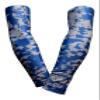 Sports Farm PAIR Compression Elbow Arm Sleeves (ADULT MEDIUM, NAVY GRAY DIGI CAMO (2 COLOR)) view 1