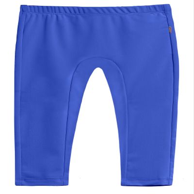 Made in USA Girls Swimming Suit Bottom Leggings Long Jammer Shorts for Pool or Beach with SPF50+ Sun Protection, Royal, 4T