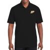 UGP Campus Apparel AP07 - Purdue Boilermakers Primary Logo Left Chest Mens Polo - Large - Black view 2