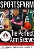 Sports Farm PAIR Compression Elbow Arm Sleeves (ADULT LARGE, RED) view 2