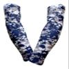 Sports Farm PAIR Compression Elbow Arm Sleeves (YOUTH LARGE, NAVY GRAY DIGI CAMO) view 1