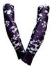 Sports Farm PAIR Compression Elbow Arm Sleeves (YOUTH MEDIUM, PURPLE BLACK DIGI CAMO) view 1