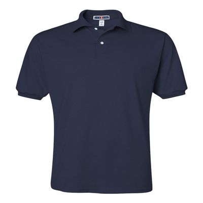 Jerzees Adult Jersey Polo with SpotShield (JNAVY) (3XLARGE)