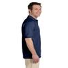Jerzees Adult Jersey Polo with SpotShield (JNAVY) (3XLARGE) view 4