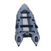 BRIS 14.1ft Inflatable Boat Inflatable Kayak 3 Person Kayak Canoe Fishing poonton Boat view 1