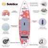 Solstice Watersports Lanai Inflatable Stand-Up Paddle Board (10'4 x 31'' x 5'') view 3