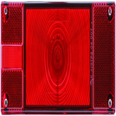 Optronics STL0017RBP ONE LED Low Profile Marine Tail Light, Red