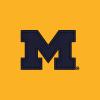 AP07 - Michigan Wolverines Primary Logo Left Chest Mens Polo - Small - Gold view 4