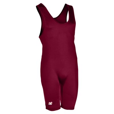 Brute Solid Men's Wrestling Singlet -:CARDINAL - YM